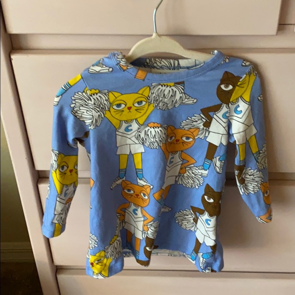 Mini Rodini cat dress 9months